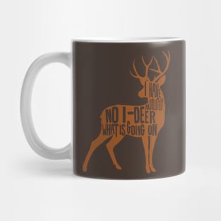 funny deer puns Mug